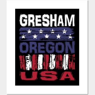 Gresham Orgeon USA T-Shirt Posters and Art